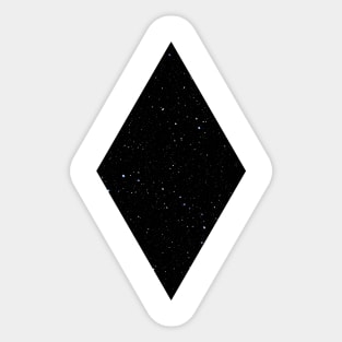 Minimalistic - Diamond Stars Sticker